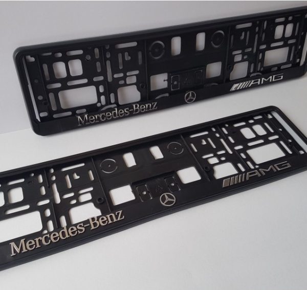 High Quality Licence Plate Frames. AMG