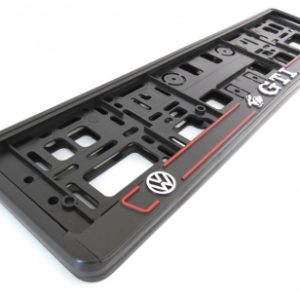 High Quality Licence Plate Frames. VW. GTI