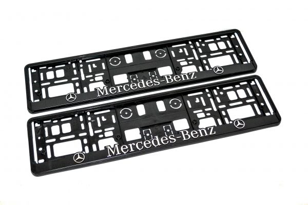 High Quality Licence Plate Frames. Mercedes