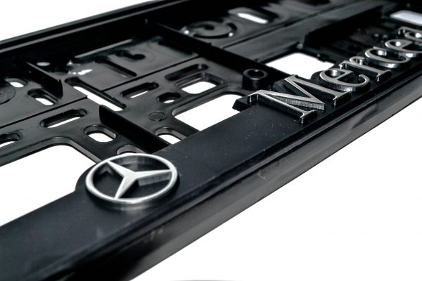High Quality Licence Plate Frames. Mercedes