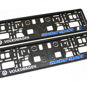 High Quality Licence Plate Frames. VW