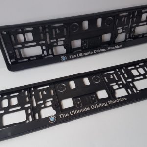 High Quality Licence Plate Frames. BMW. M Power