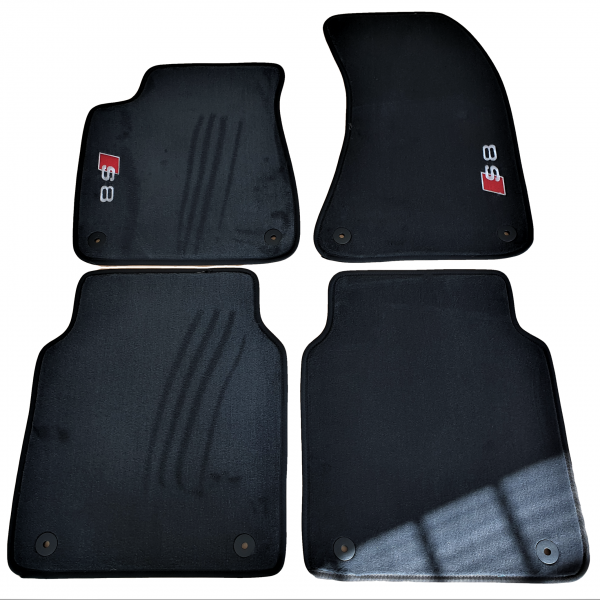 High-Quality Floor Mats. Custom Original Design With Branding. Audi S8