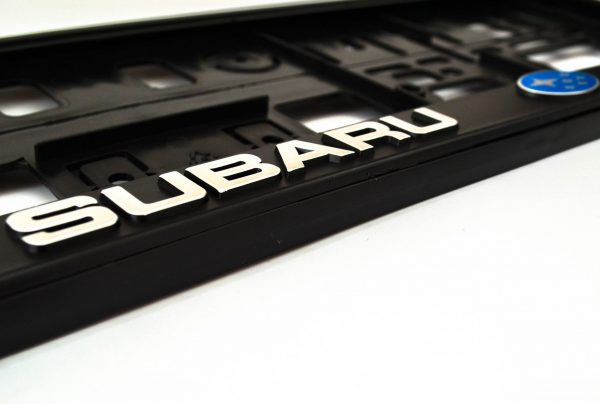 High Quality Licence Plate Frames. Subaru