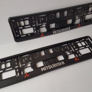 High Quality Licence Plate Frames. Mitsubishi