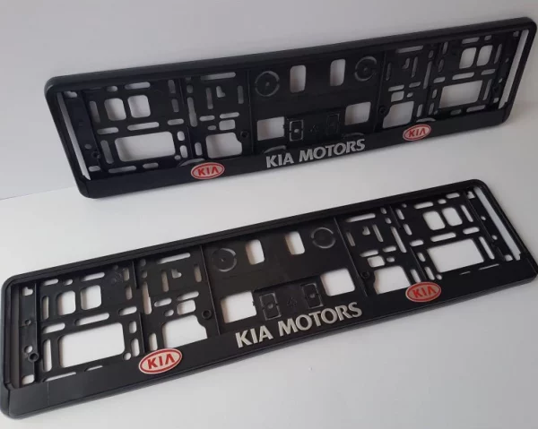 High Quality Licence Plate Frames. KIA