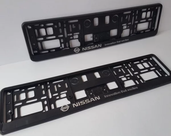 High Quality Licence Plate Frames. Nissan