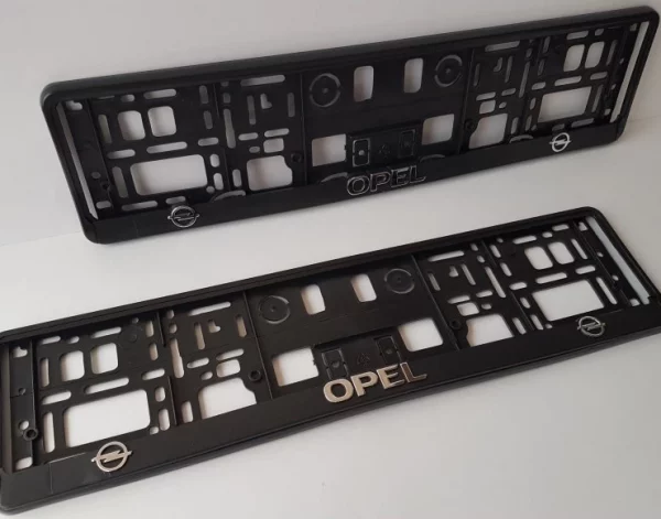 High Quality Licence Plate Frames. Opel