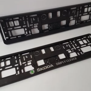 High Quality Licence Plate Frames. Skoda