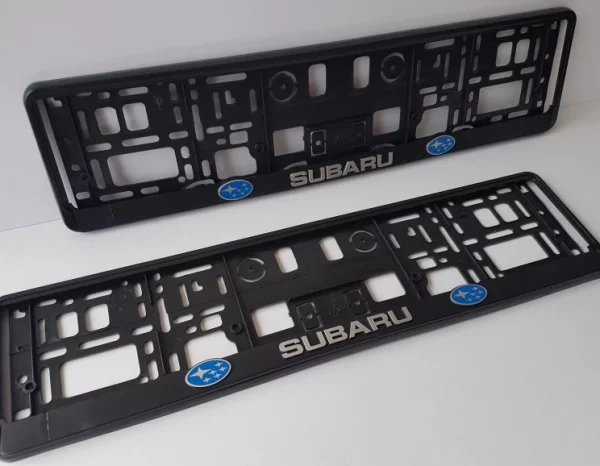 High Quality Licence Plate Frames. Subaru
